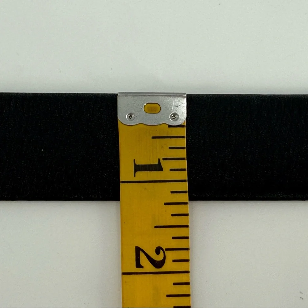 Perry Ellis Portfolio Black‎ Leather Belt 44